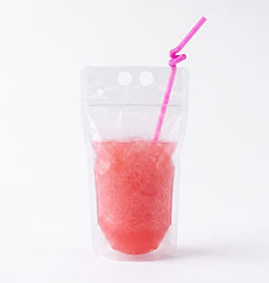 Slush Bag with Straw