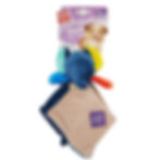 GiGwi Suppa Puppa Elephant Crinkly Plush Dog Toy