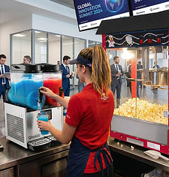 Slush & Popcorn Machine Operator for Hire