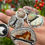 Thumbnail:  Crazy Lace Agate Gold & Silver Ring. 