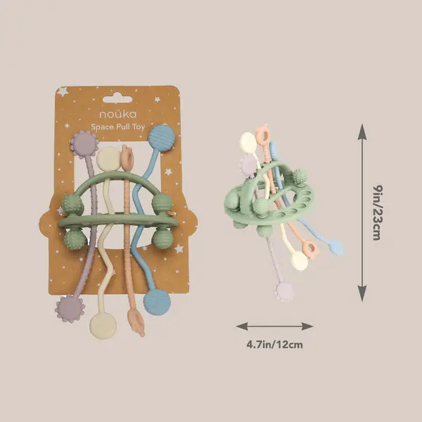 Thumbnail: Space Pull Sensory Toy/Teether - Nouka