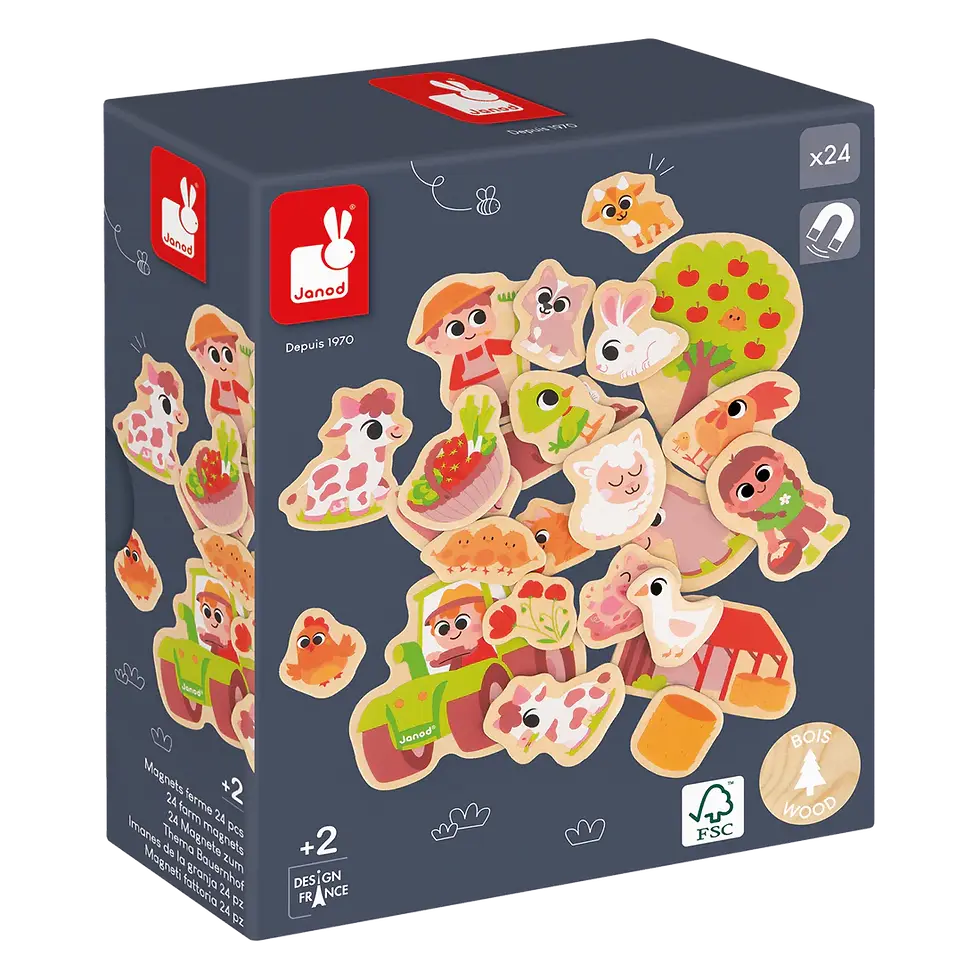 Thumbnail: Wood Magnets -Janod
