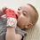Thumbnail: Itzy Ritzy Teething Mitt Strawberry