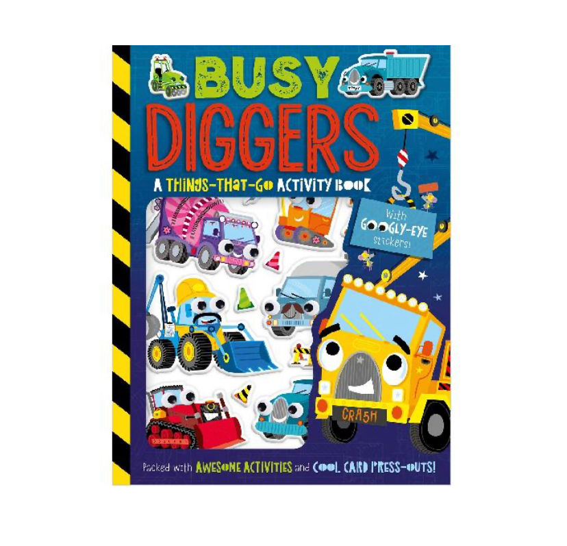 Busy Diggers Activity Book