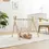Thumbnail: Foldable Baby Play Gym with 5 Hanging Toys - Comfy Cubs