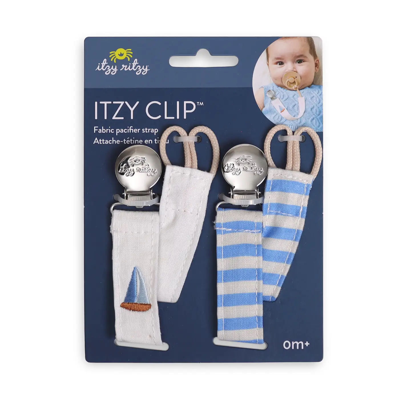 Fabric Pacifier Clip - Itzy Ritzy