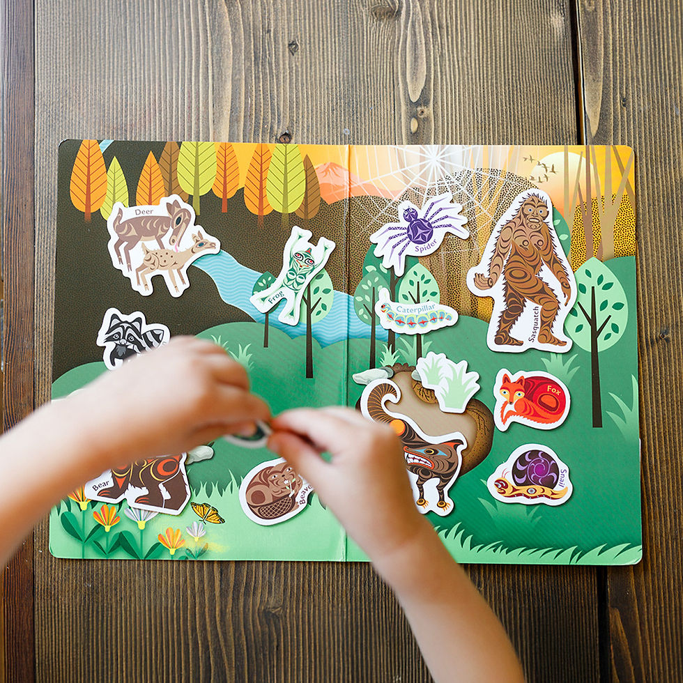 Thumbnail: Magnetic Animals - In the Forest - Native Northwest