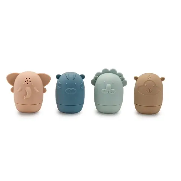 Nouka Bath Toy Animals Safari Collection