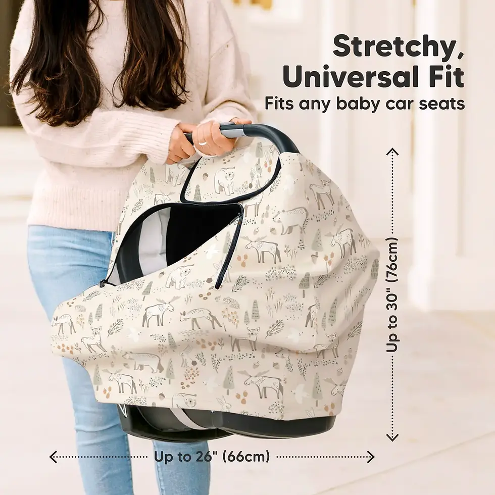 Thumbnail: Warmzy Car Seat Cover - Keababies