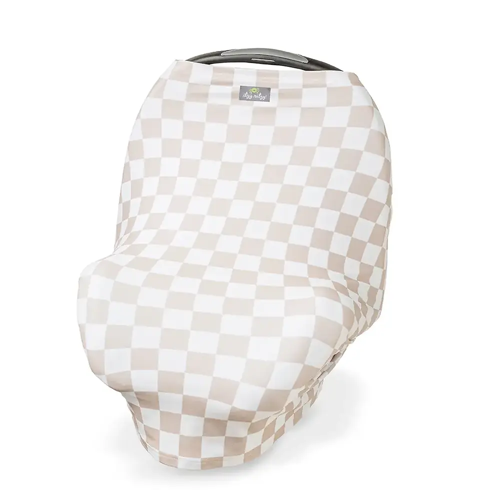 Thumbnail: Stretch Car Seat Cover 4 in 1 Use - Mom Boss Itzy Ritzy