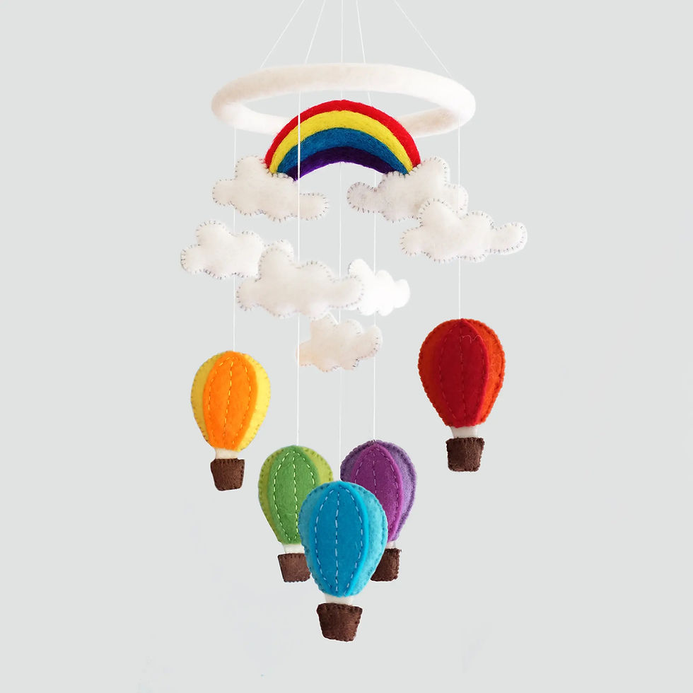 Thumbnail: 100% Wool Mobiles - The Winding Road