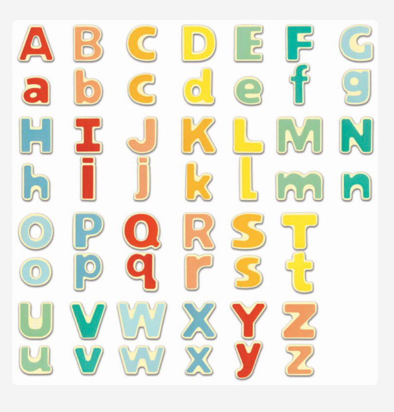 Thumbnail: Magnetic Alphabet - Hape