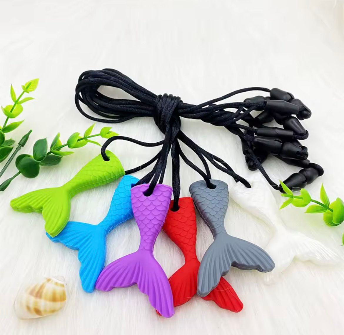 Sensory Chew Necklace Mermaid