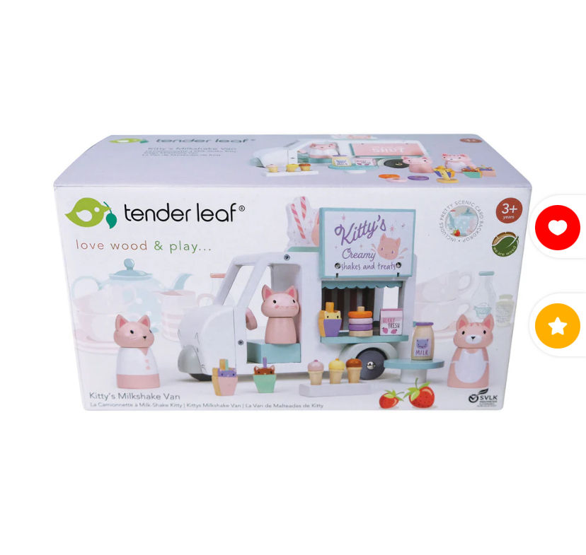 Thumbnail: Kitty’s Milkshake Van - Tender Leaf Toys
