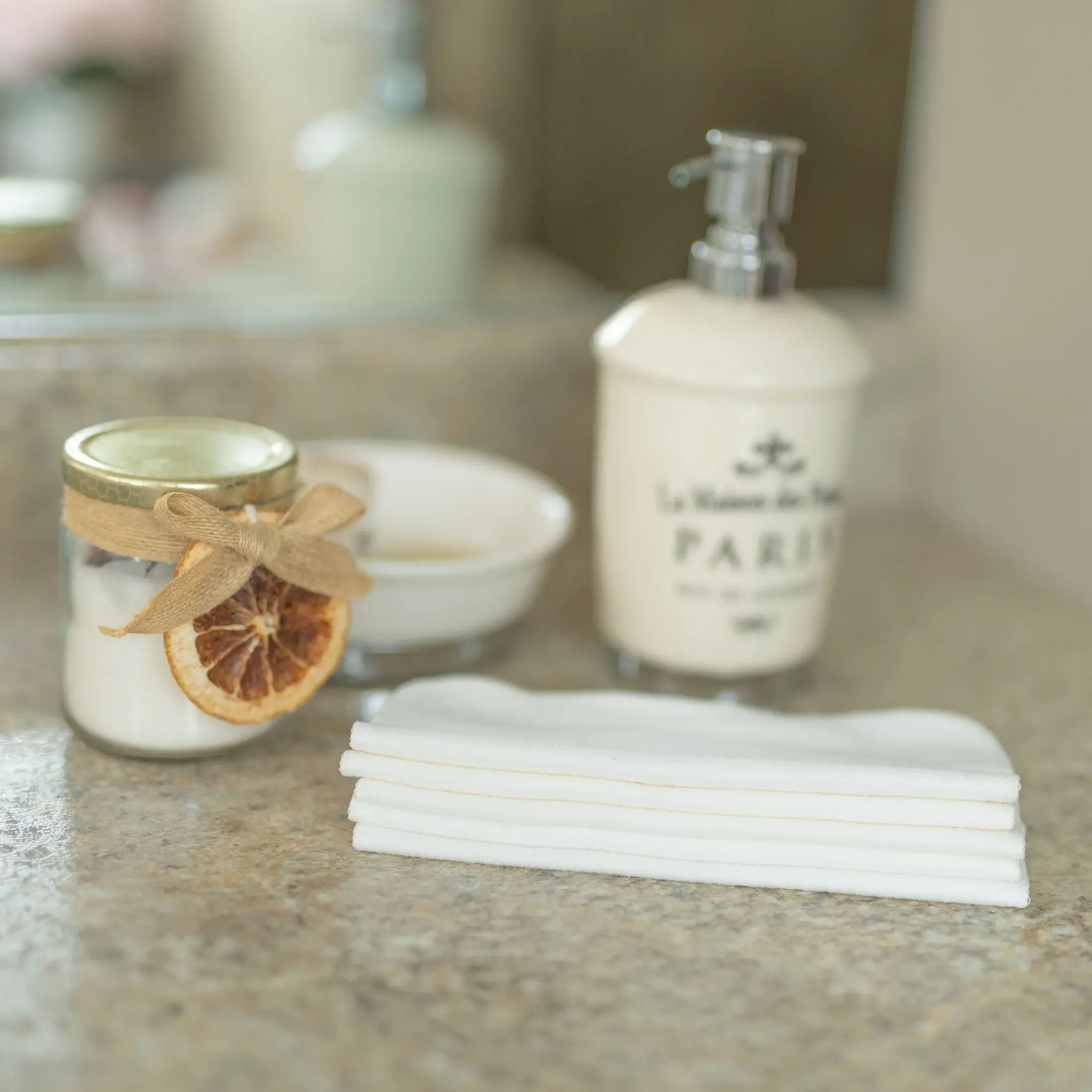 Colibri Bamboo and Organic Cotton Washcloths 