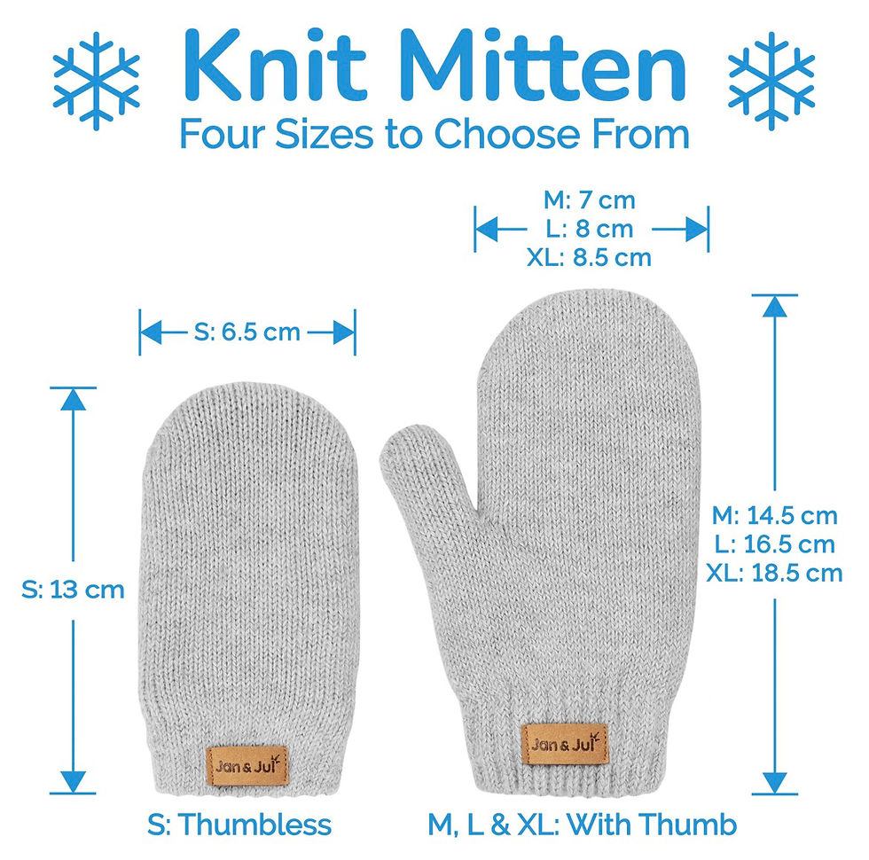 Thumbnail: Knit Mittens - Jan & Jul