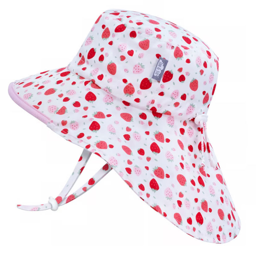 Thumbnail: M 6-24m Cotton Sun Hat Jan & Jul