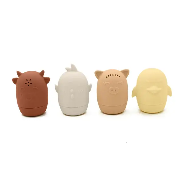 Nouka Bath Toy Animals Farm Collection - Earth