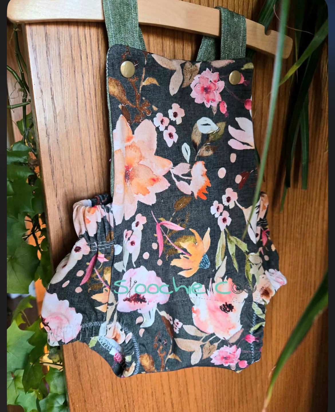 0-6m Floral Skoochie Coo Romperalls