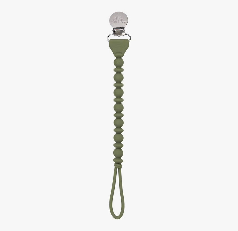Thumbnail: Itzy Ritzy Sweetie Strap Silicone Soother Clip
