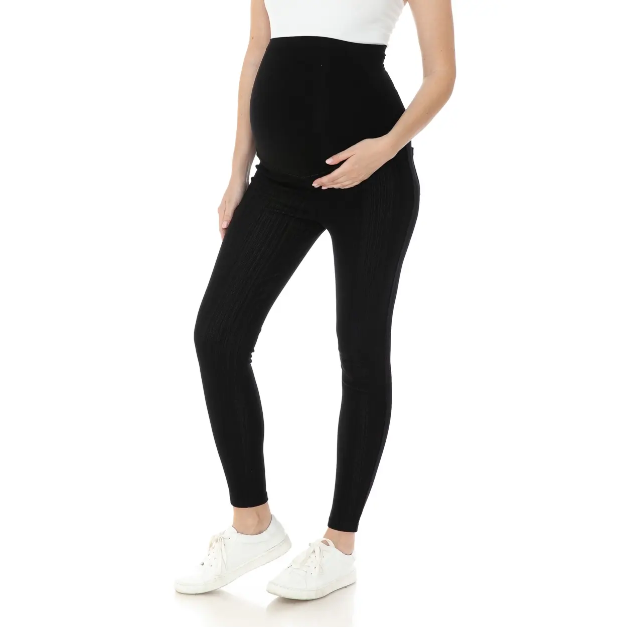 Black Jeggings Maternity - Legging Depot