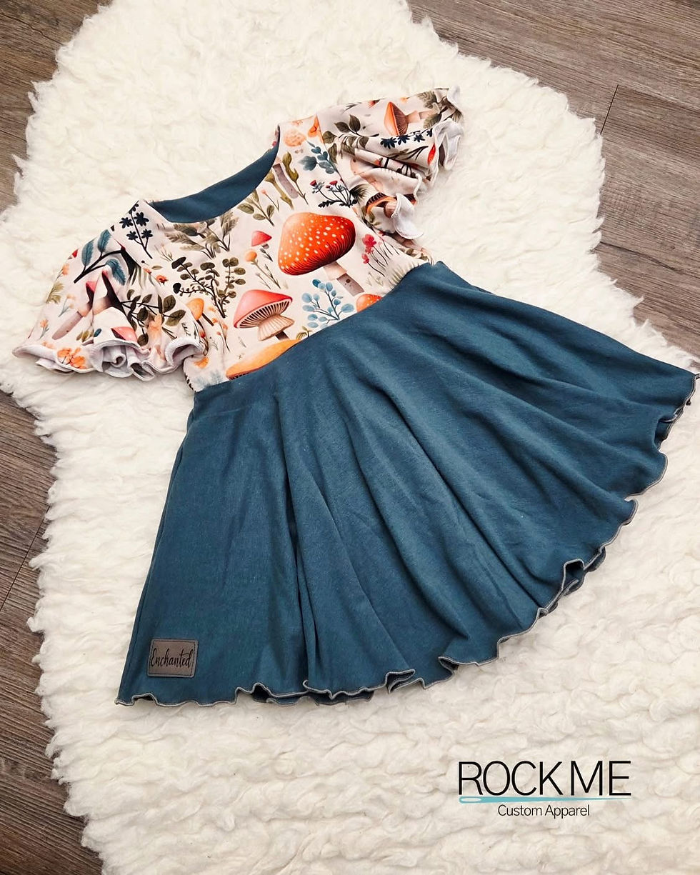 2-5T Flutter Dress - Rock Me Sewing