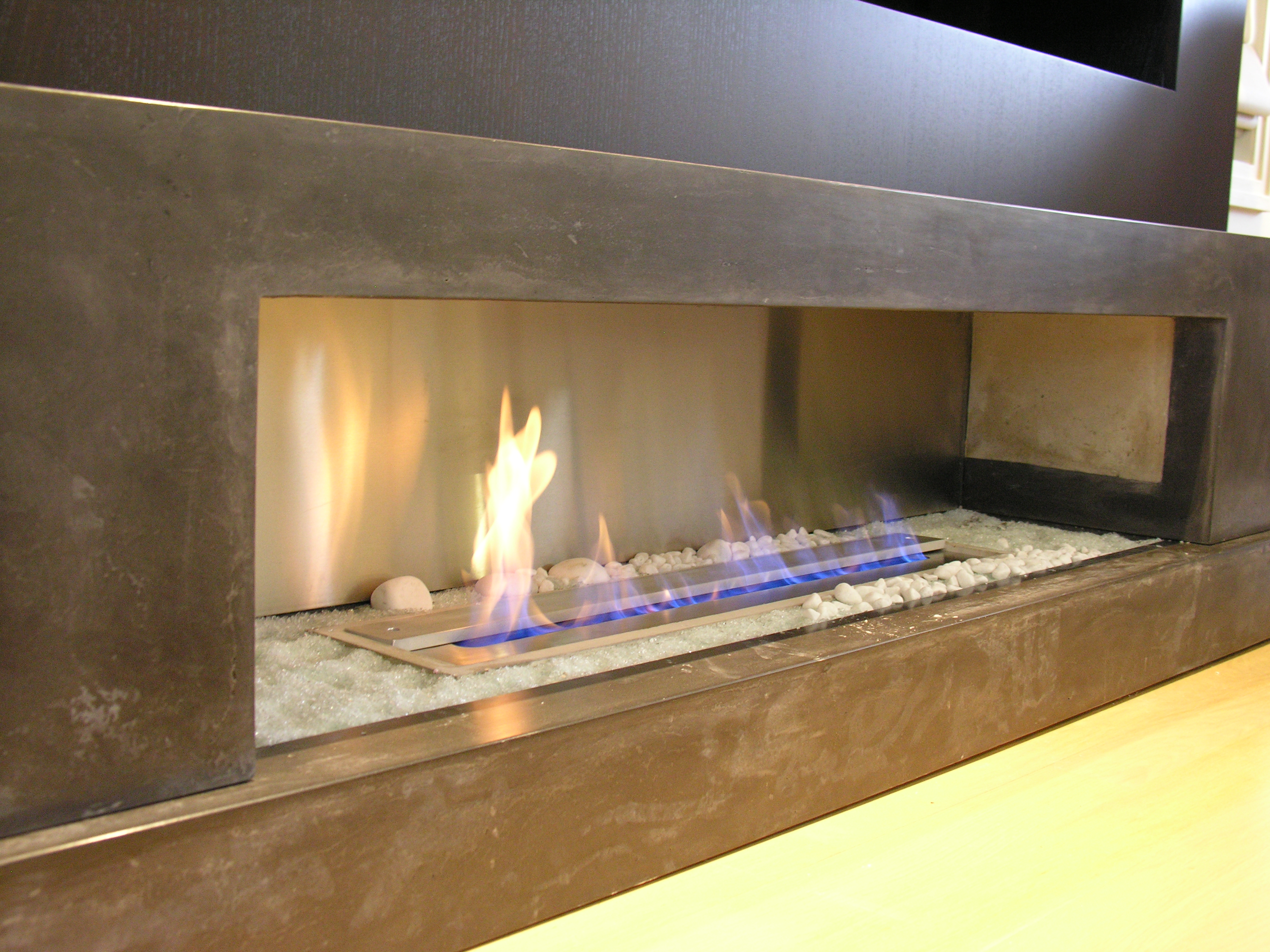 ethanol fireplace