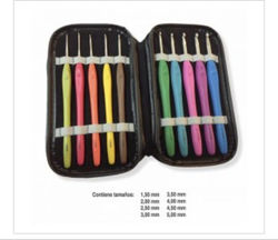Estuche 10 Ganchillo Puño soft