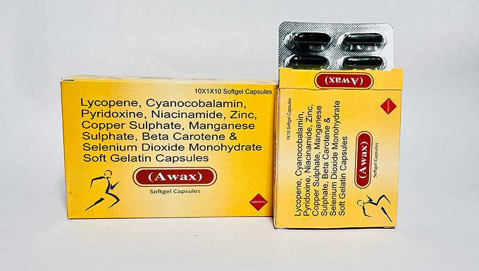 AWAX Softgel Caps.