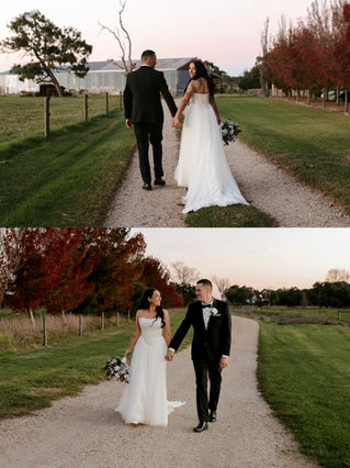 Real bride wears bespoke Strelitzia gown by Alena Leena