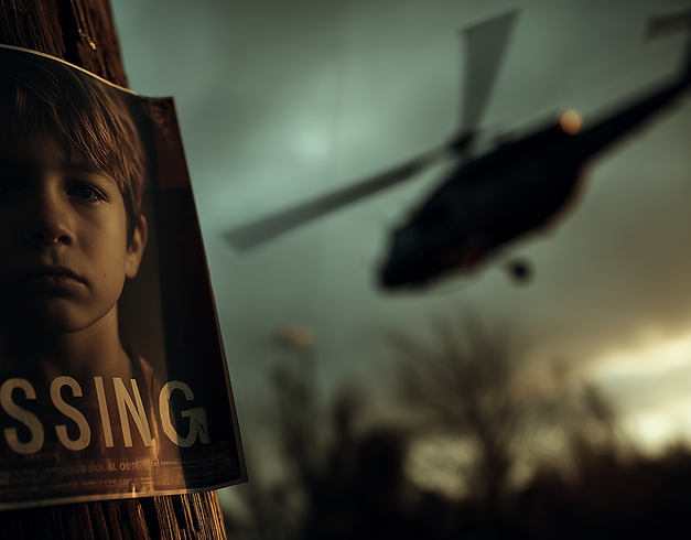 u2354163832_a_low_angle_shot_of_a_Missing_poster_with_a_photo_o_7f292b1e-ae6c-4454-8f83-24