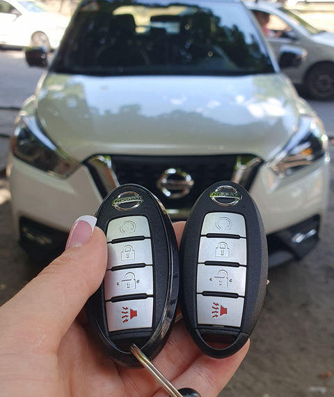 Duplicado de llave inteligente Nissan Kicks smart key