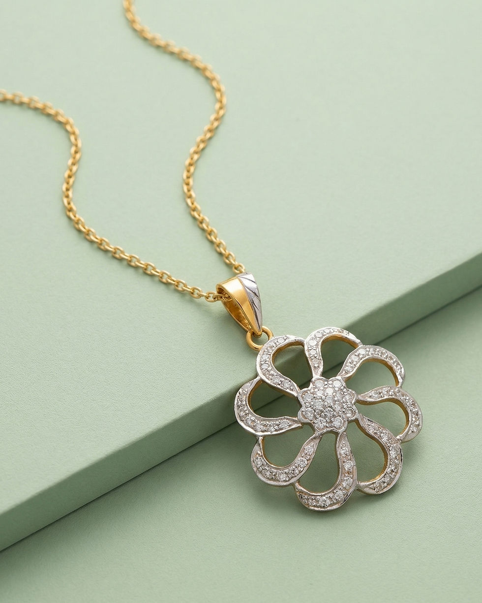 Celestial Floral Pendant