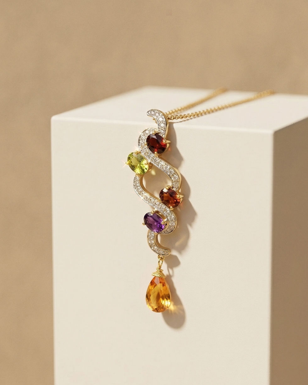 Imperial Rainbow Pendant