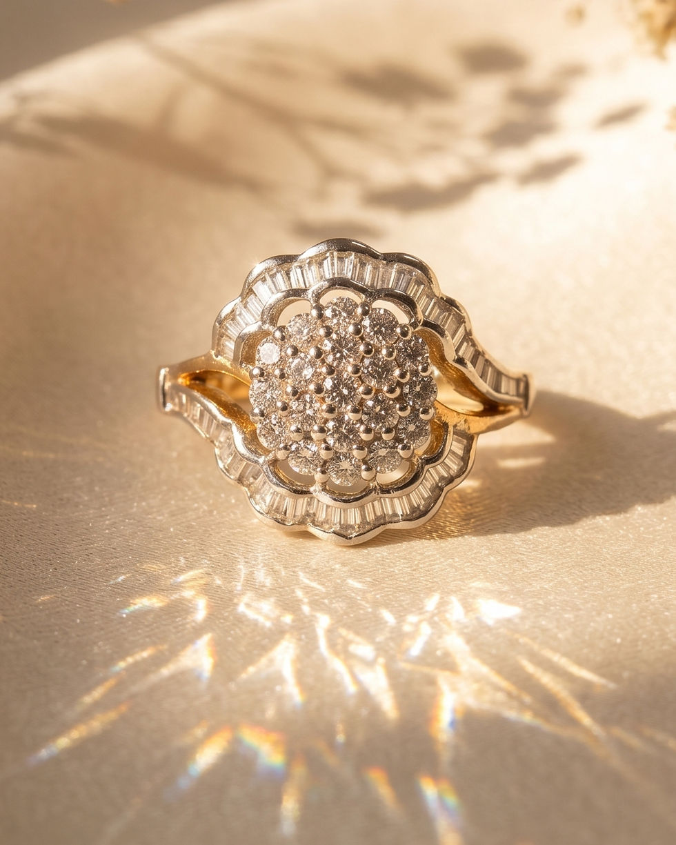Majestic Botanical Ring