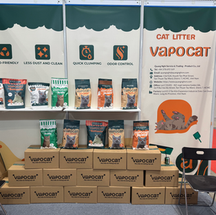 Vapo Cat Shines at Petfair 2025: Four New Products Impress the Pet Care Market