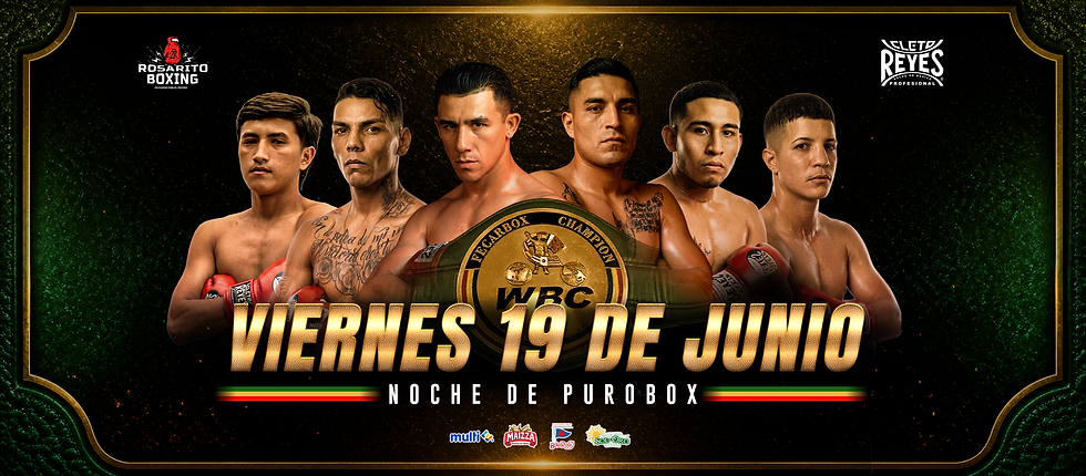 NOCHE DE PUROBOX | CAMPEONATO FECARBOX WBC