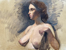 Jill Hooper Art_Nude Study