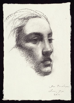 Jill Hooper Art_Portrait Study of a Female
Diptych with poem