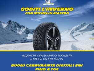 Goditi l'inverno con Michelin Mastro