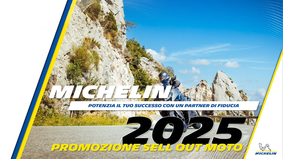 PROMOZIONE PNEUMATICI MOTO 2025