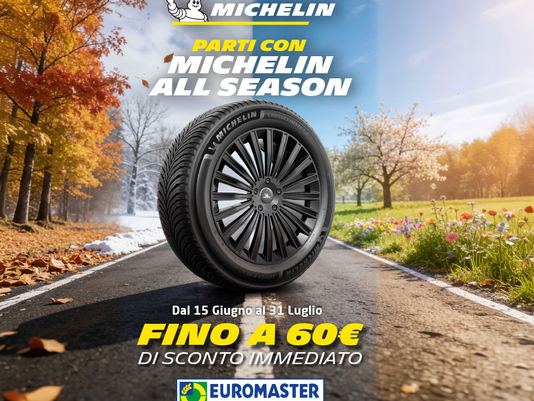 Promo Michelin All Season: fino a 60€ di sconto | Pneustecnica Castrucci