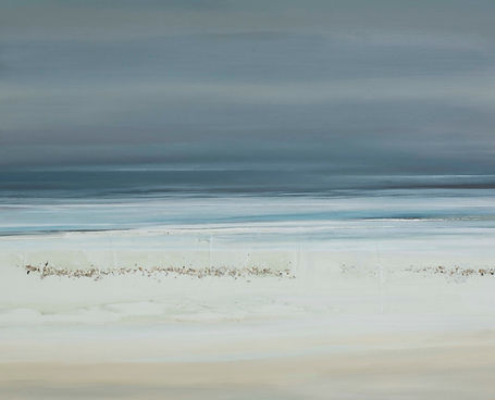 stillness - wineglass bay 66 x 71 dana.j