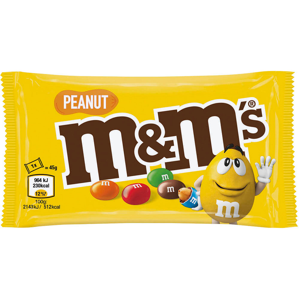 m&m's PEANUT Schokobonbons