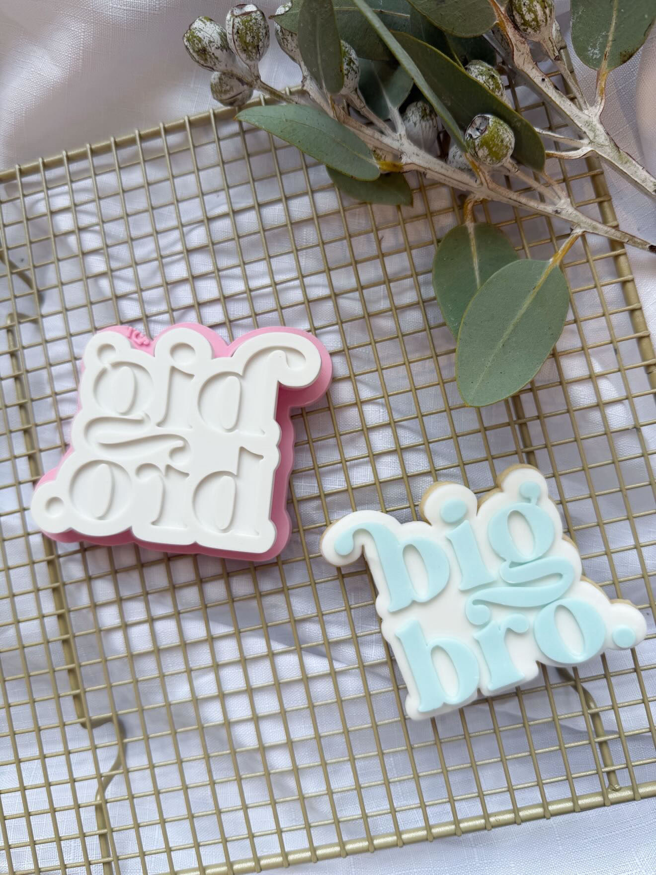Big Bro. - Fondant Stamp and Cookie Cutter