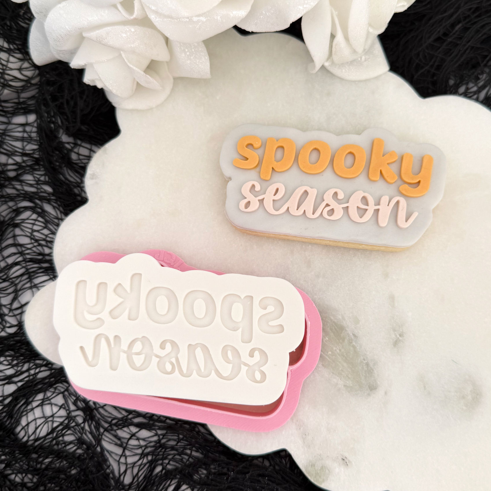 Spooky Season - Fondant Stamp and Cookie Cutter