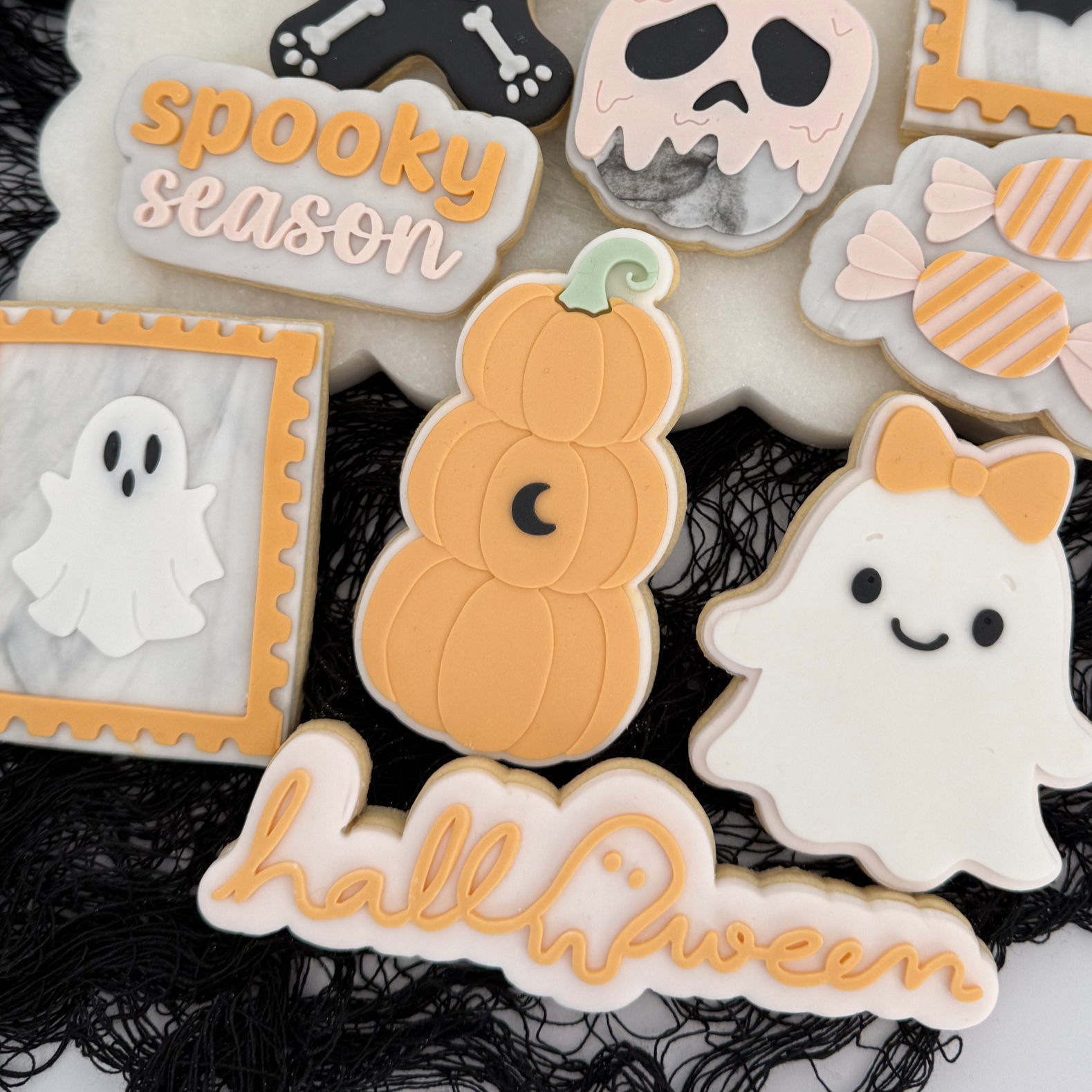 Pumpkin Stack - Fondant Stamp and Cookie Cutter