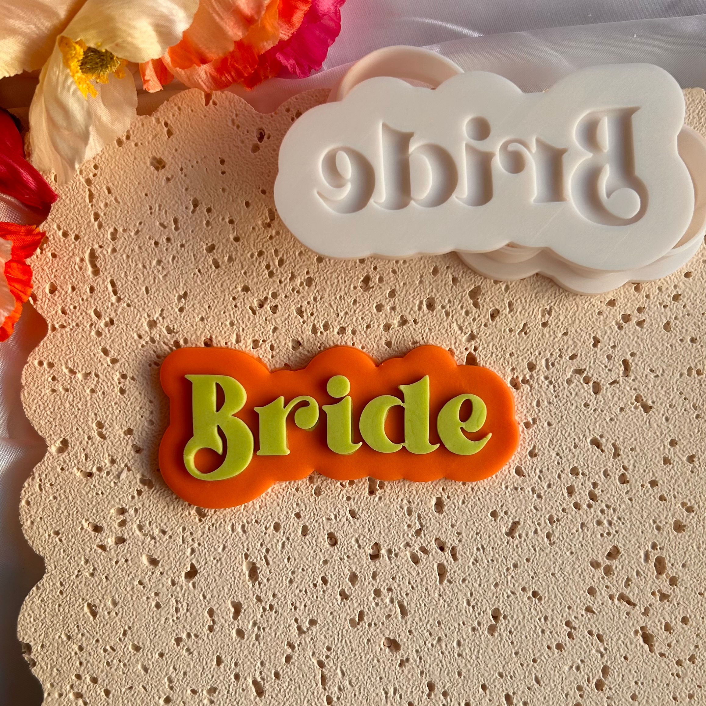 Bride - Fondant Stamp & Cookie Cutter