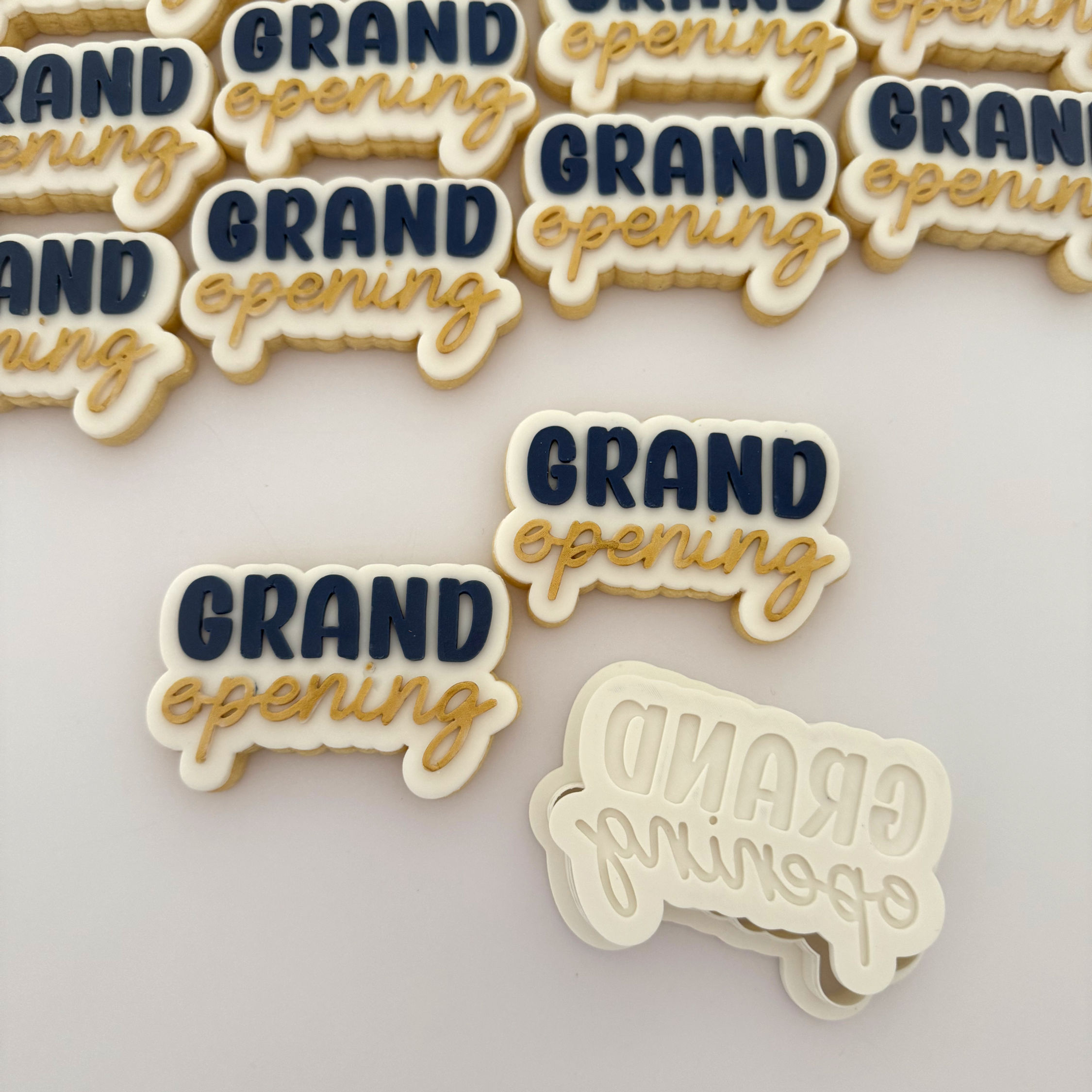 Grand Opening - Cookie Cutter and Fondant Stamp