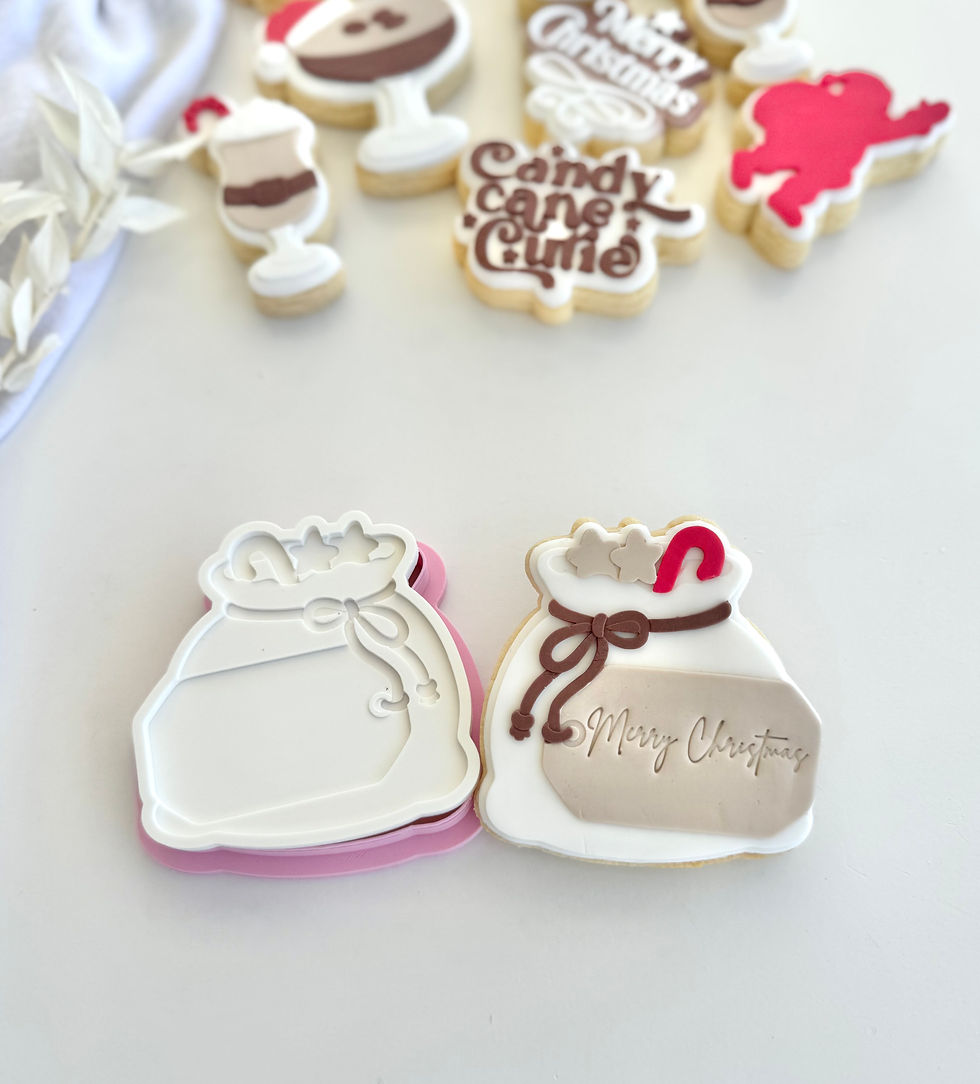 Thumbnail: Gifts Name Plaque - Fondant Stamp and Cookie Cutter